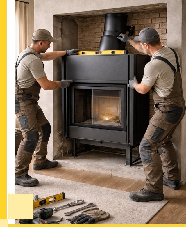 Установка каминных топок в Старой Руссе под ключ от 18342 р. | ЭриданСрс