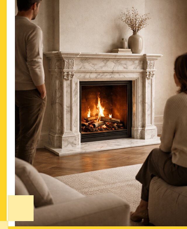 Мраморные камины под ключ в Старой Руссе от 254750 р. | ЭриданСрс