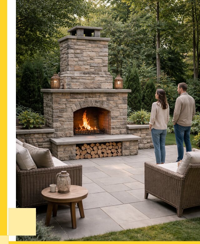 Уличные камины из кирпича в Старой Руссе от 152850 р. | ЭриданСрс