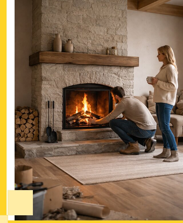 Камины для загородного дома в Старой Руссе от 356650 р., ЭриданСрс