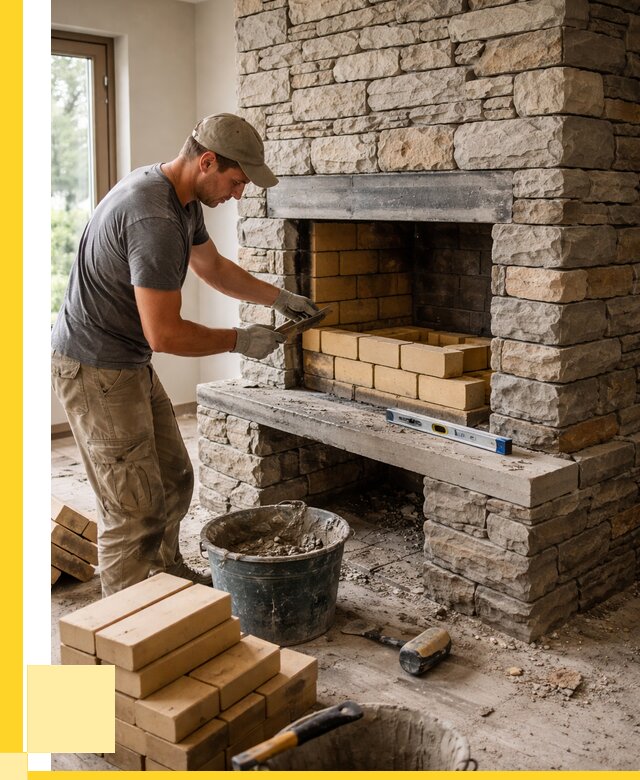 Кладка каминов и камина в Старой Руссе от 25475 р. ЭриданСрс