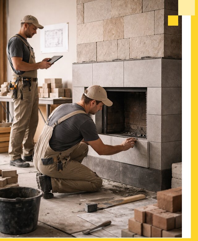 Индивидуальные проекты каминов и каминных систем в Старой Руссе