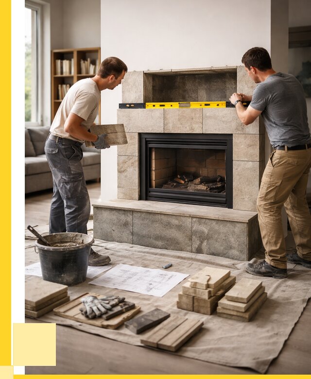 Монтаж каминов и установка в Старой Руссе от 45855 р. | ЭриданСрс