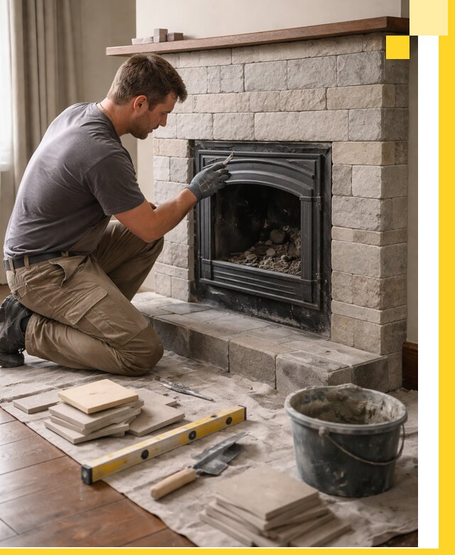 Профессиональный ремонт каминов в Старой Руссе восстановление и сервис