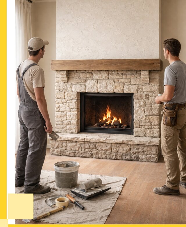 Отделка каминов в Старой Руссе от 6624 р. под ключ | ЭриданСрс