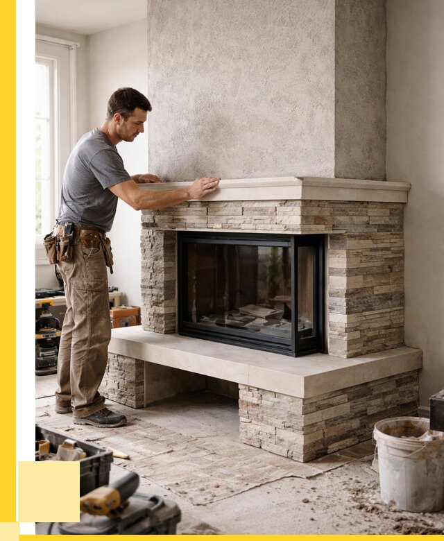 Изготовление каминов под ключ в Старой Руссе от 152850 р. | ЭриданСрс