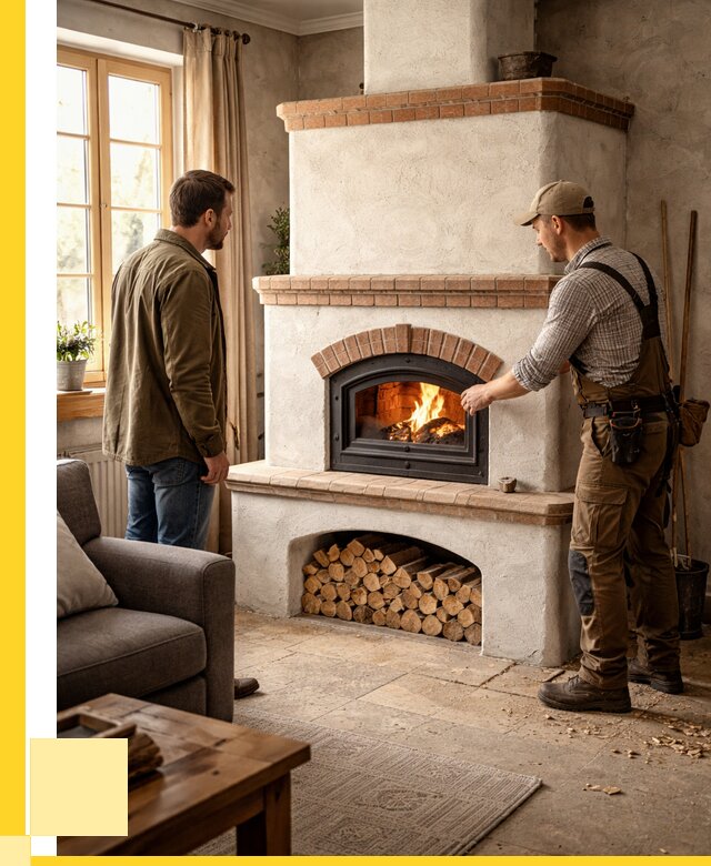 Печи камины в Старой Руссе: кирпичные, изразцовые от 61140 р. | ЭриданСрс