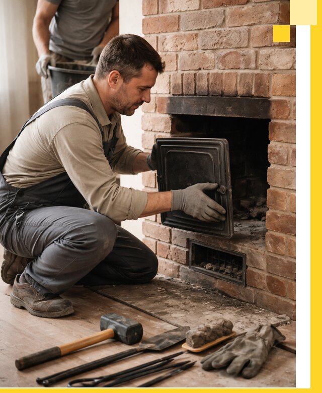 Ремонт печей в Старой Руссе с гарантией качества и безопасности