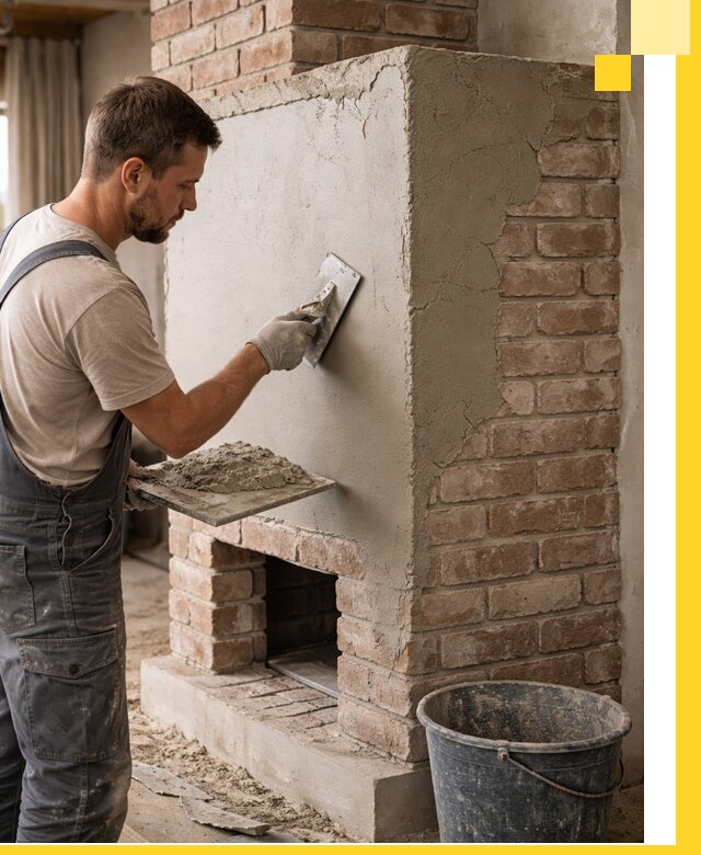 Отделка печей и облицовка каминов в Старой Руссе под ключ