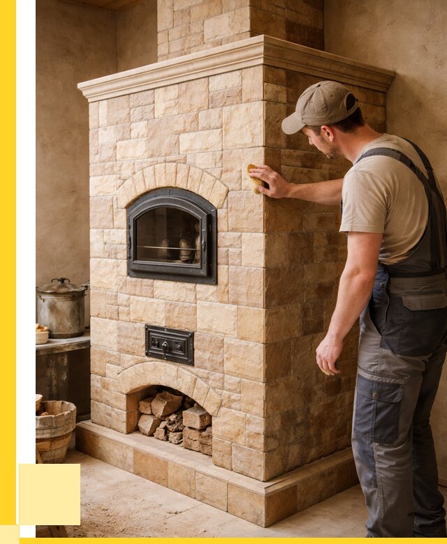 Облицовка печей в Старой Руссе от 4586 р. под ключ | ЭриданСрс