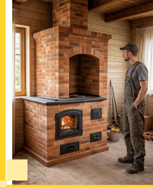 Кирпичные печи в Старой Руссе: купить от 152850 р. | ЭриданСрс