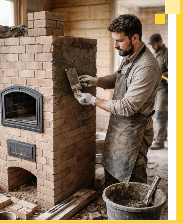 Изготовление и установка печей-шведок под ключ в Старой Руссе