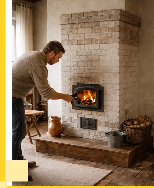 Печь голландка из кирпича в Старой Руссе от 86615 р. | ЭриданСрс