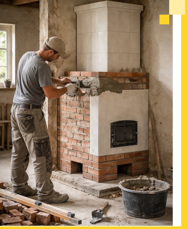 Изготовление и установка печей-голландок под ключ в Старой Руссе