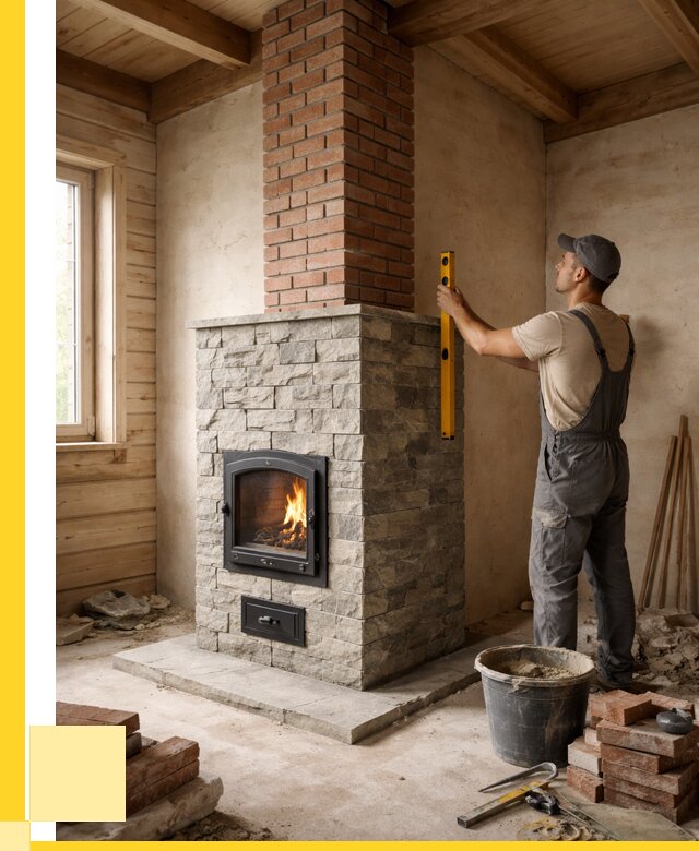 Печи и дымоходы под ключ в Старой Руссе от 45855 р., ЭриданСрс