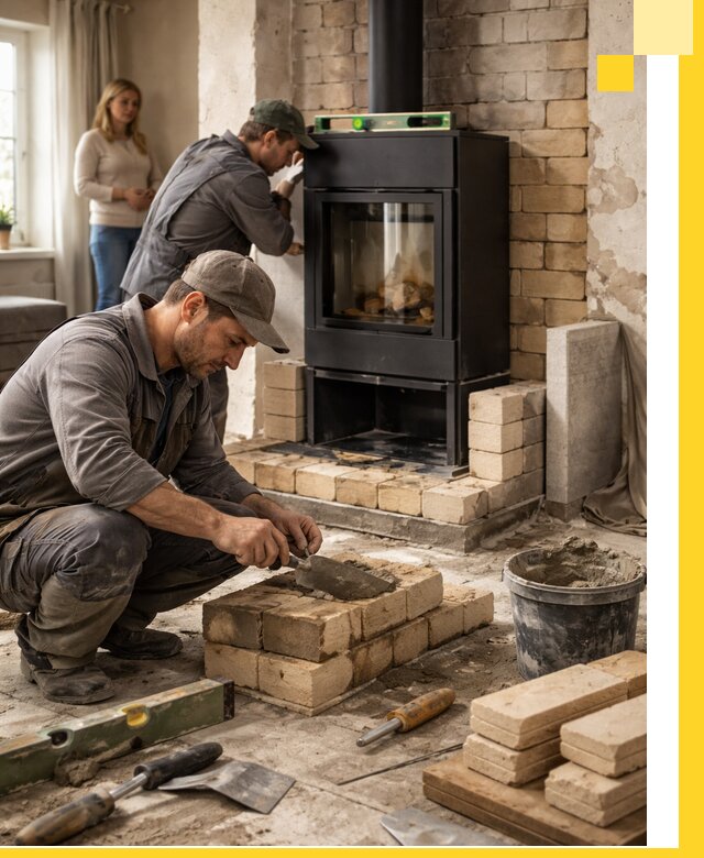 Печи и камины под ключ: проект, установка в Старой Руссе