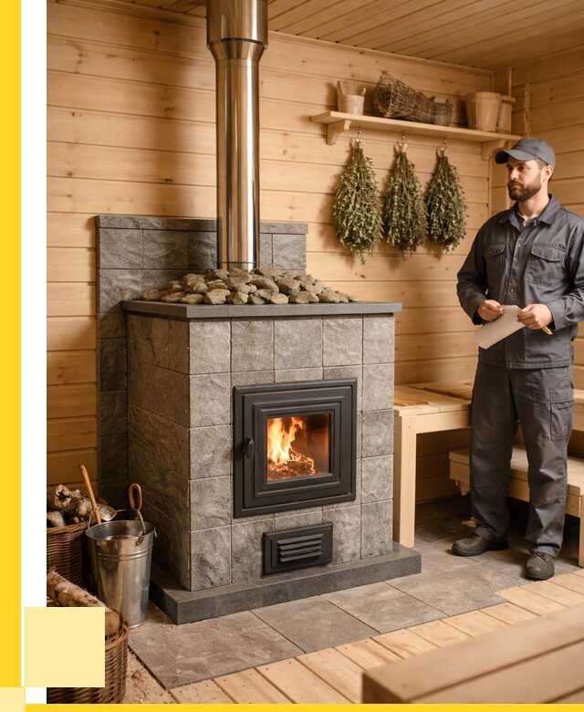 Печи для бани под ключ в Старой Руссе от 122280 р. | ЭриданСрс