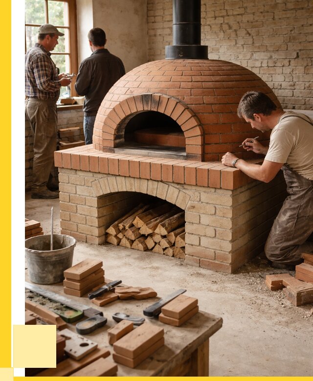 Помпейская печь дровяная для пиццы в Старой Руссе | ЭриданСрс от 203800 р.