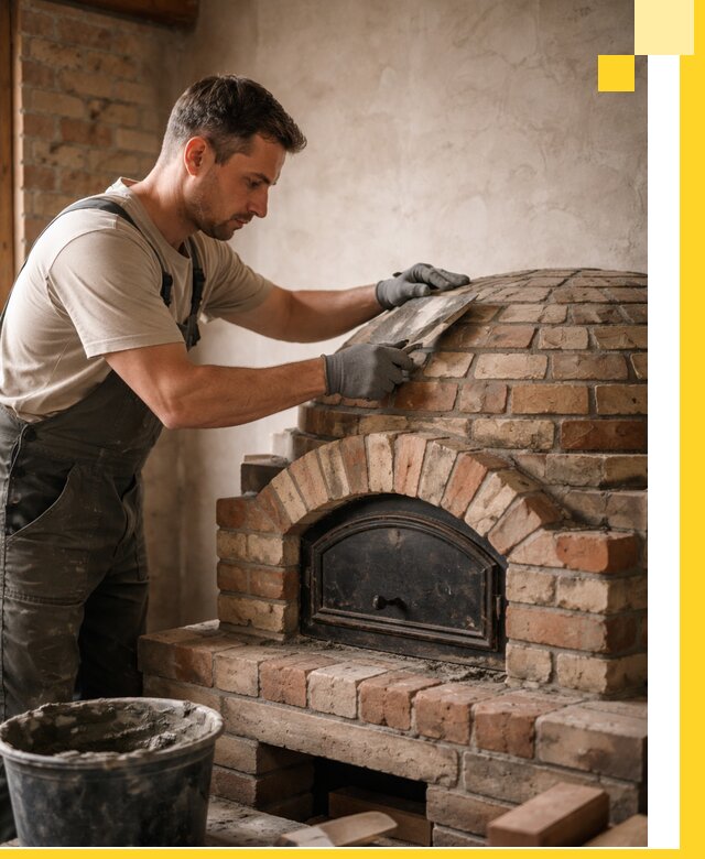 Изготовление и монтаж помпейских печей на заказ в Старой Руссе