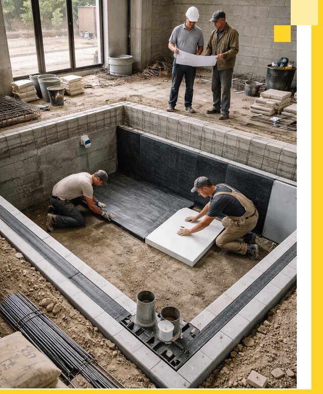 Проекты частных и общественных бассейнов под ключ в Старой Руссе