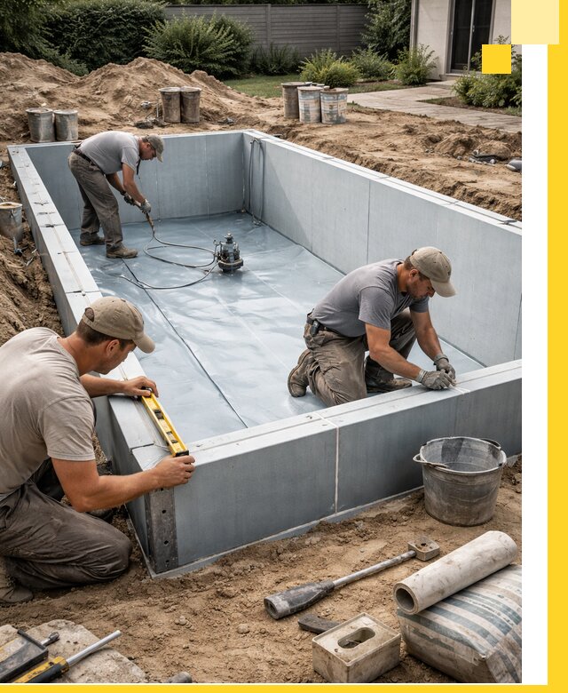 Профессиональный монтаж бассейнов под ключ в Старой Руссе с гарантией