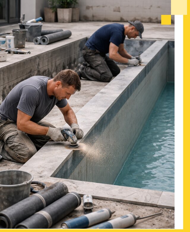 Профессиональный ремонт бассейнов под ключ в Старой Руссе