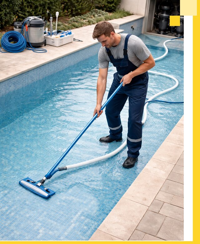 Профессиональная чистка бассейнов и фильтров в Старой Руссе под ключ