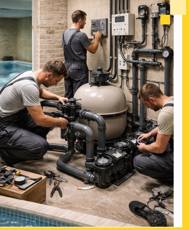 Комплексное оборудование для бассейнов под ключ в Старой Руссе