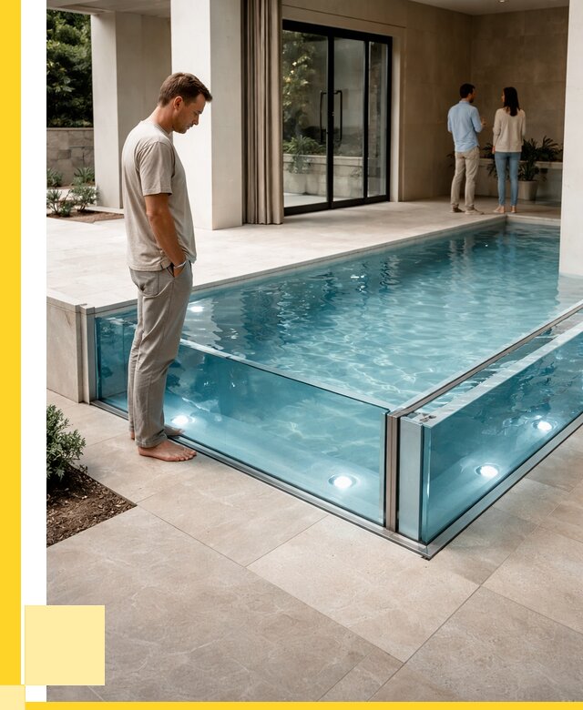 Стеклянные бассейны в Старой Руссе от 1222800 р. | ЭриданСрс — мозаика