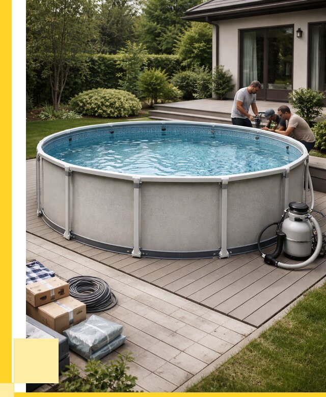 Купить каркасные бассейны в Старой Руссе от 45855 р. | ЭриданСрс