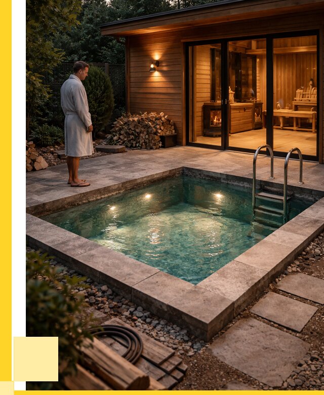 Бани с бассейном под ключ в Старой Руссе от 96805 р. | ЭриданСрс