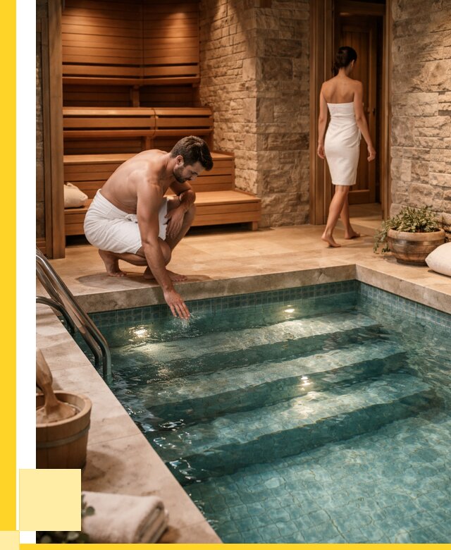 Сауна с бассейном под ключ в Старой Руссе от 122280 р., ЭриданСрс