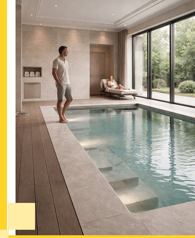 Бассейны в коттедже под ключ в Старой Руссе от 1222800 р. | ЭриданСрс