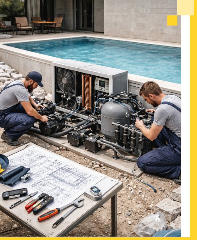 Проектирование и монтаж бассейнов с подогревом в Старой Руссе