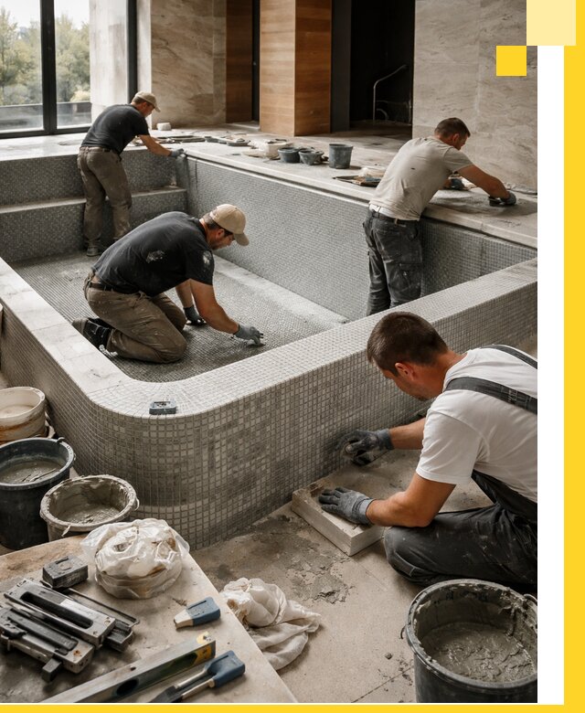 Строительство и установка СПА бассейнов под ключ в Старой Руссе