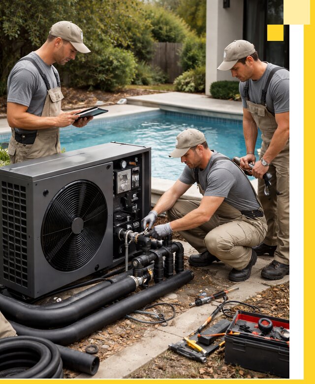 Проектирование и установка тепловых насосов для бассейнов в Старой Руссе