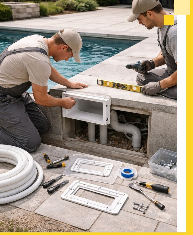 Поставка и установка скиммеров для бассейнов в Старой Руссе