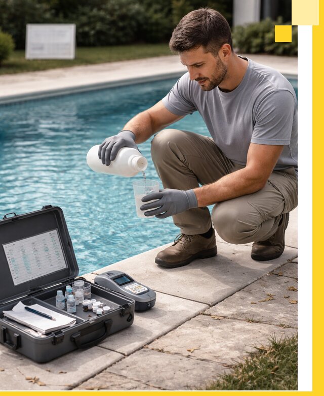 Профессиональная дезинфекция воды в бассейне в Старой Руссе