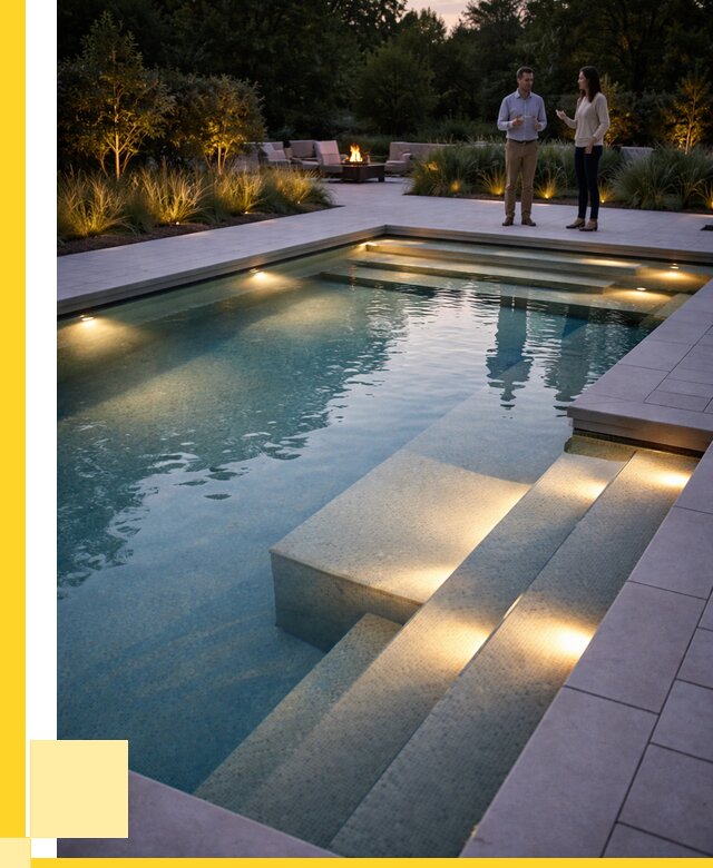 Освещение бассейнов в Старой Руссе под ключ от 25475 р. | ЭриданСрс