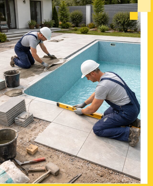 Строительство и монтаж плавательных бассейнов под ключ в Старой Руссе