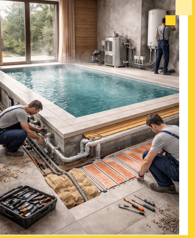 Проектирование и строительство тёплых бассейнов в Старой Руссе