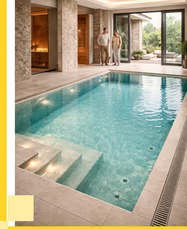 Бассейн во дворе в Старой Руссе: проект, отделка от 1222800 р. | ЭриданСрс