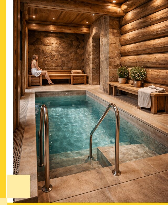 Аренда бани с бассейном в Старой Руссе от 1528500 р. | ЭриданСрс