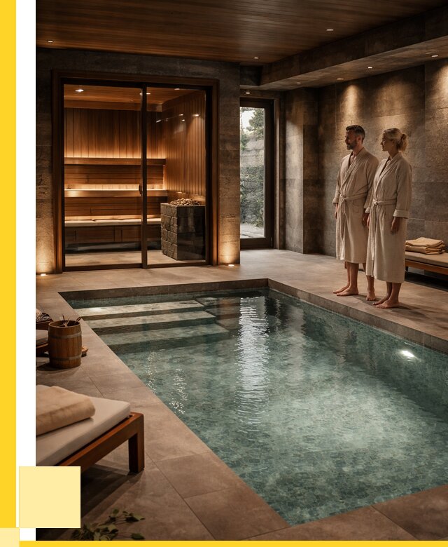 Сауна с большим бассейном в Старой Руссе от 1222800 р. ЭриданСрс