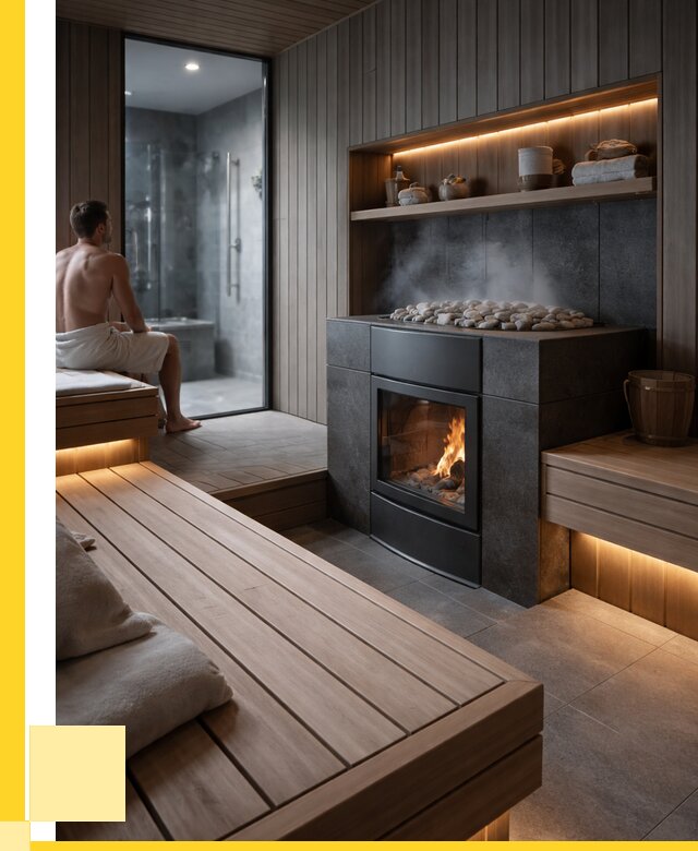 Проект сауны в частном доме в Старой Руссе от 35665 р. | ЭриданСрс