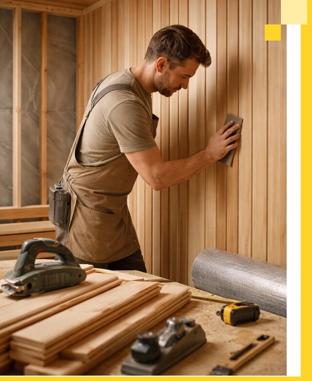 Профессиональная отделка саун и парных под ключ в Старой Руссе