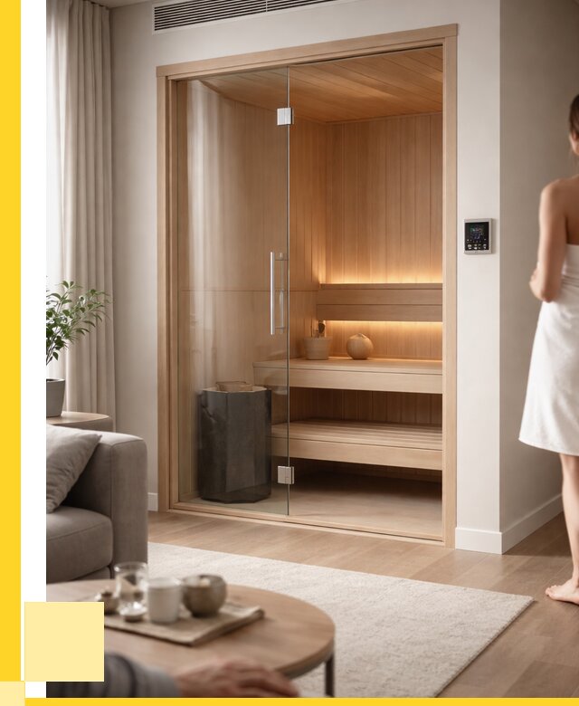 Сауна в квартире под ключ в Старой Руссе от 122280 р. ЭриданСрс