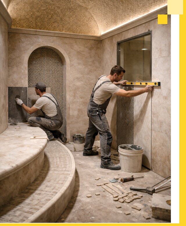 Проектирование и строительство саун с хамамом под ключ в Старой Руссе