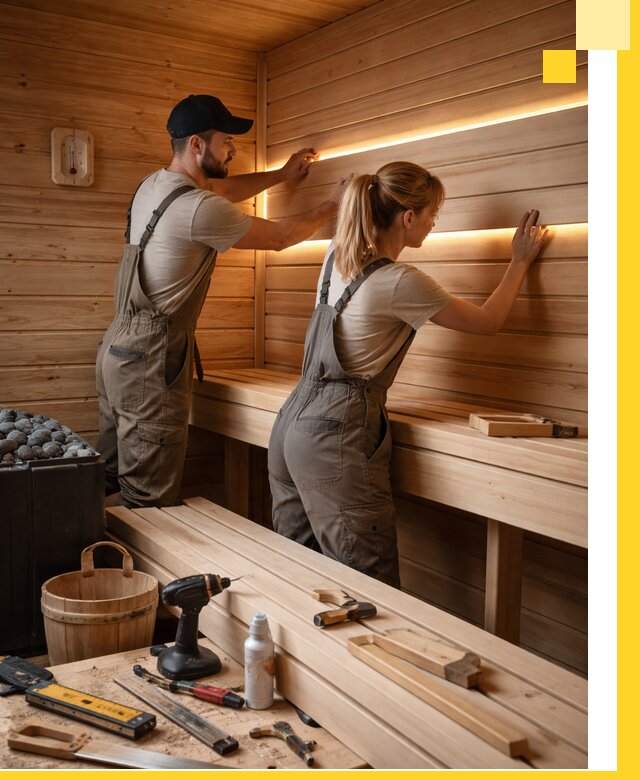 Дизайн саун и бань под ключ с индивидуальным проектом в Старой Руссе