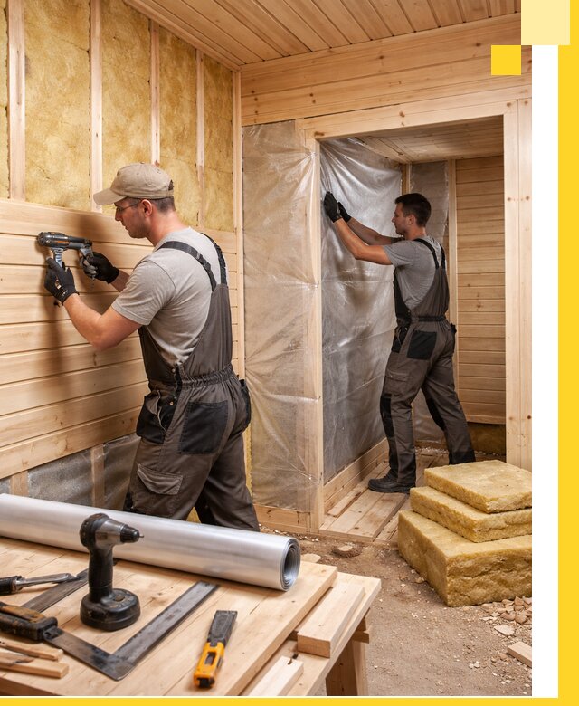 Бани под ключ в Старой Руссе с проектом и полным монтажом